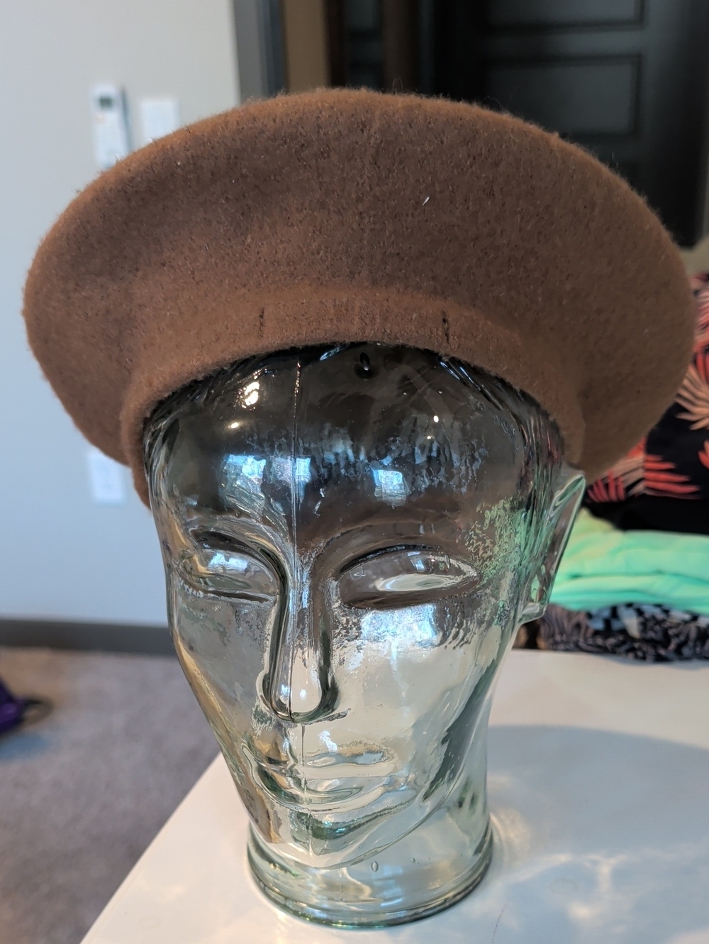 Banana Republic Women's Brown Wool Beret